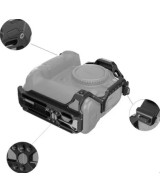 Gabbia per EOS R5/R6/R5 C con alloggiamento per BG-R10 Battery Grip