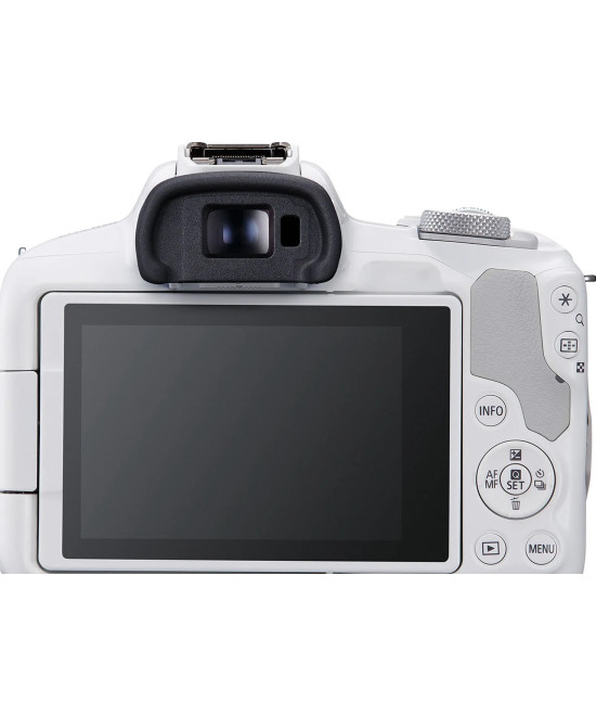 EOS R50 Bianca + RF-S 18-45mm f/4.5-6.3 IS STM