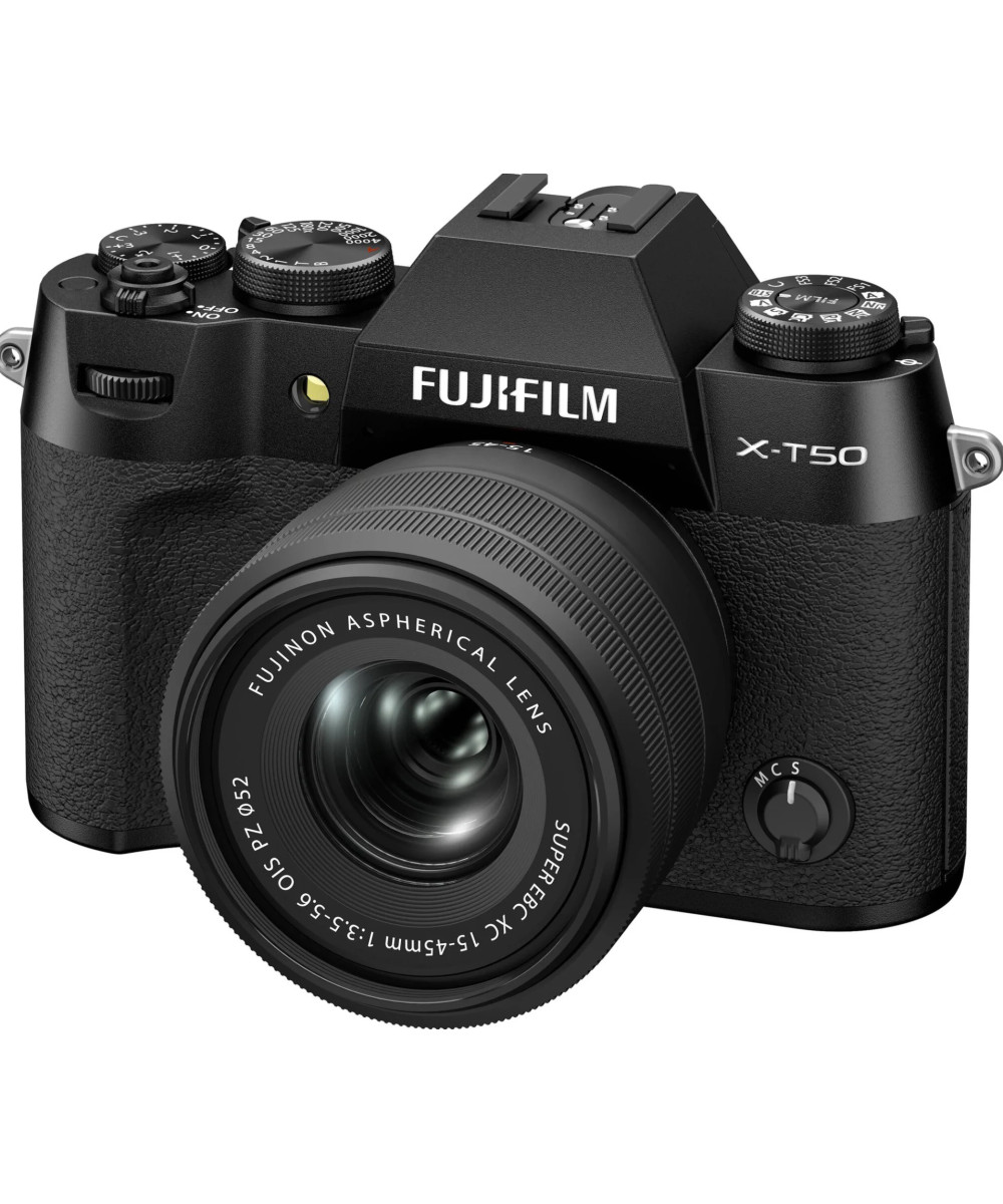 X-T50 Black + XC 15-45mm f/3.5-5.6 OIS