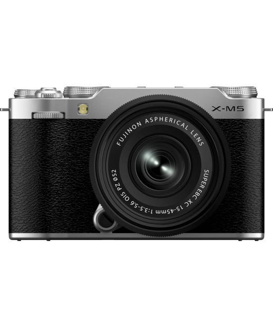 X-M5 Silver + XC 15-45mm f/3.5-5.6 OIS Nero
