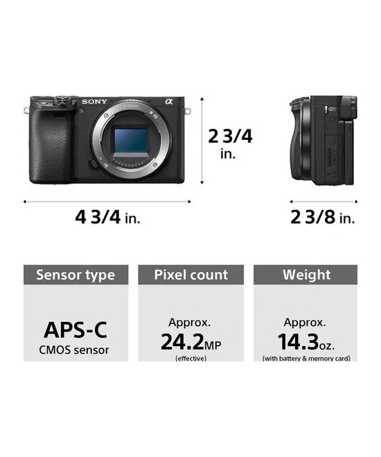 Alpha 6400 + SEL-P 16-50mm f/3.5-5.6 OSS II Nera