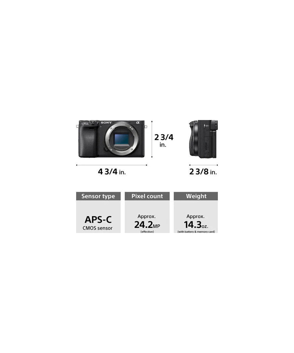 Alpha 6400 + SEL-P 16-50mm f/3.5-5.6 OSS II Nera