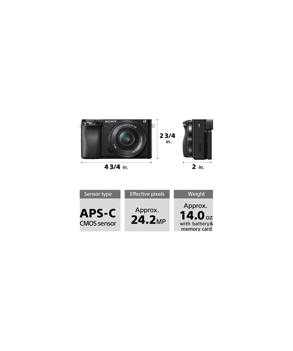 Alpha 6100 + SEL-P 16-50mm f/3.5-5.6 OSS II