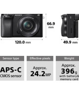 Alpha 6100 + SEL-P 16-50mm f/3.5-5.6 OSS II + SEL 55-210mm f/4.5-6.3 OSS