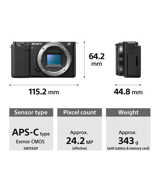 ZV-E10 + SEL-P 16-50mm f/3.5-5.6 OSS II