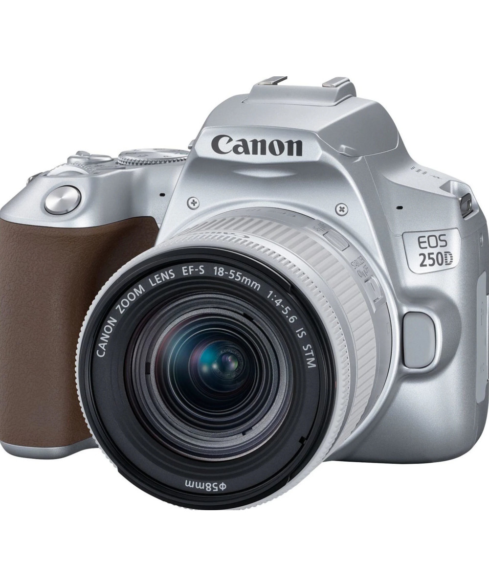 EOS 250D + EF-S 18-55mm f/4-5.6 IS STM Argento