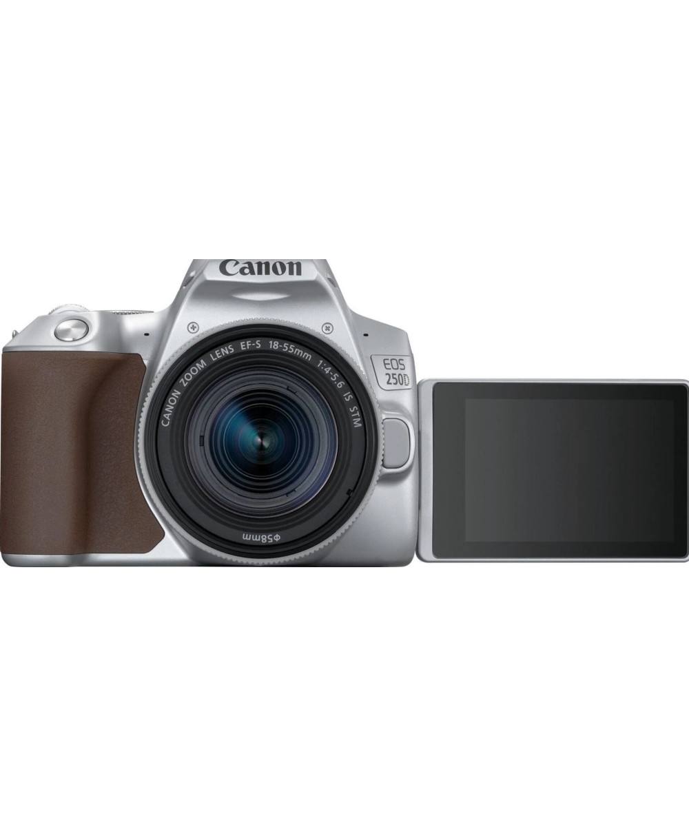 EOS 250D + EF-S 18-55mm f/4-5.6 IS STM Argento