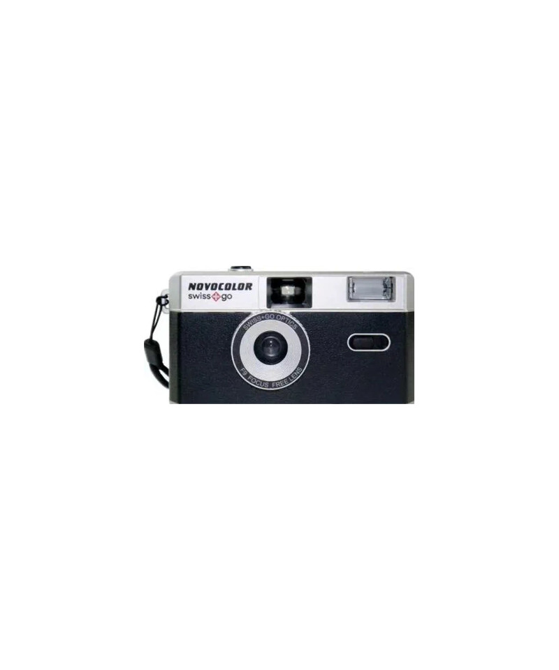 SWISS-GO Photo Camera Novocolor 35mm Ananlogica Black