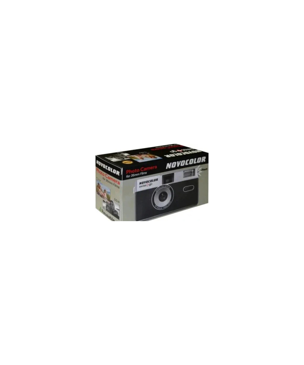SWISS-GO Photo Camera Novocolor 35mm Ananlogica Black