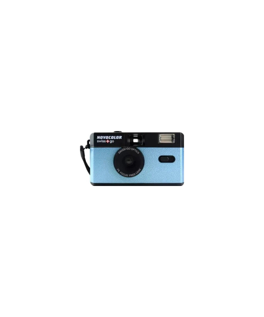 SWISS-GO Photo Camera Novocolor 35mm Ananlogica Blu