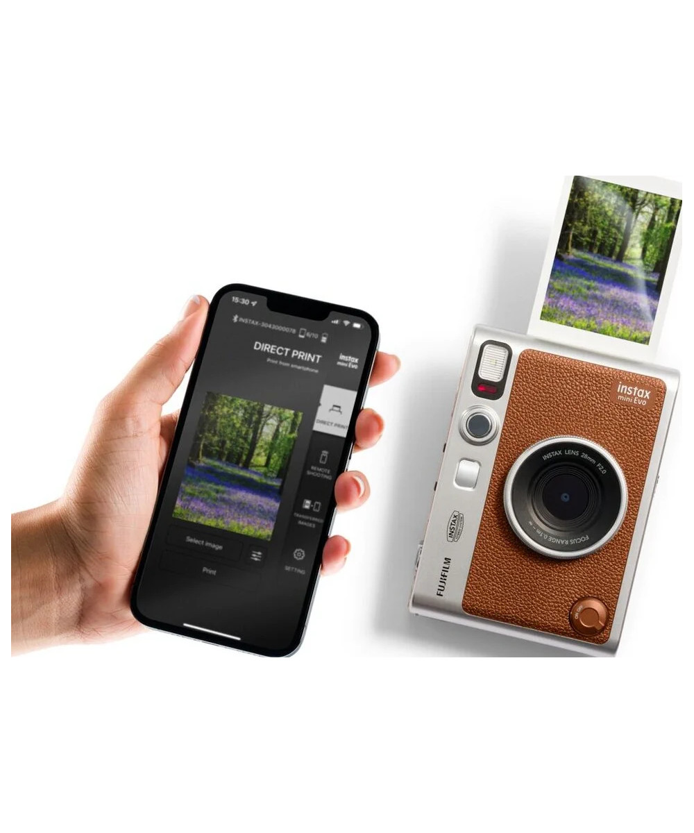 Instax Mini Evo Brown
