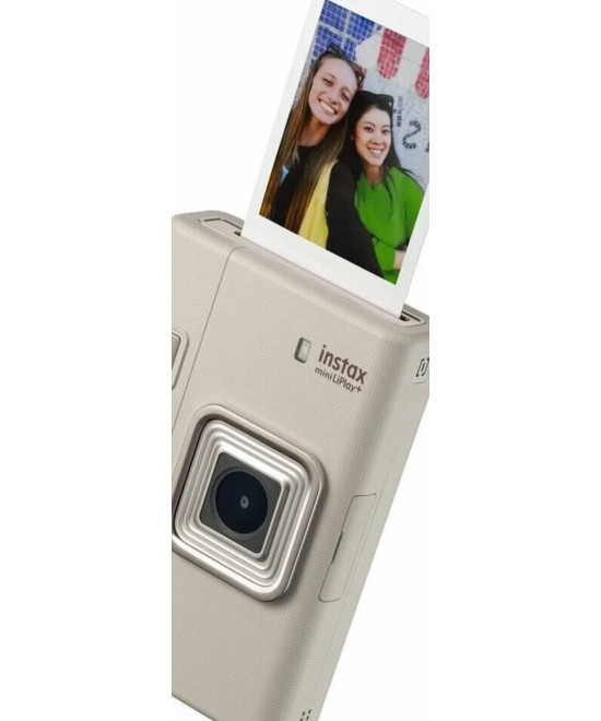 Instax 16947999 fotocamera a stampa istantanea 1/5" 2560 x 1920 Pixel 62 x 46 mm CMOS Beige, Sabbia