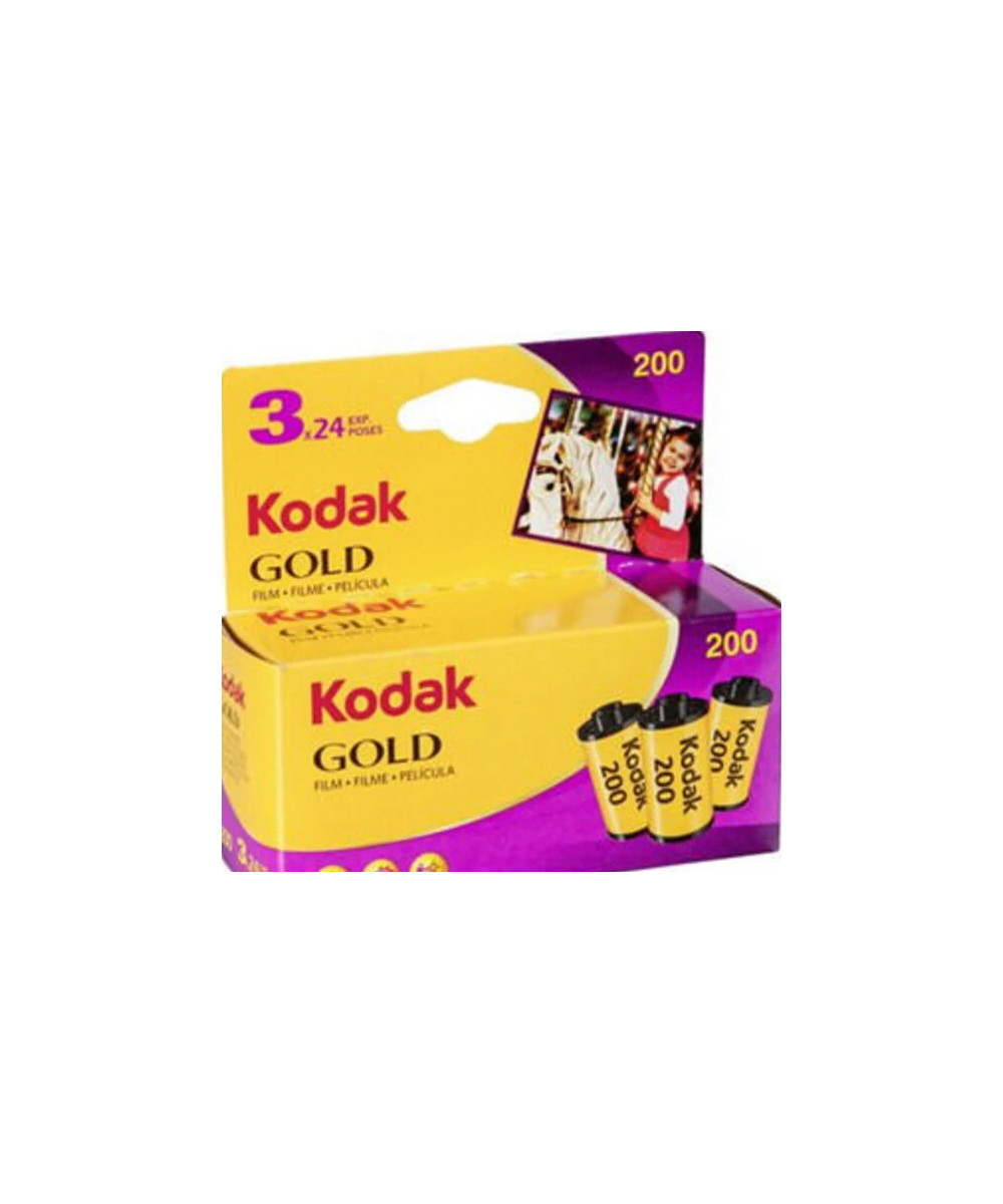 Tripack Rullino a Colori Gold 200 35mm 3x24 foto