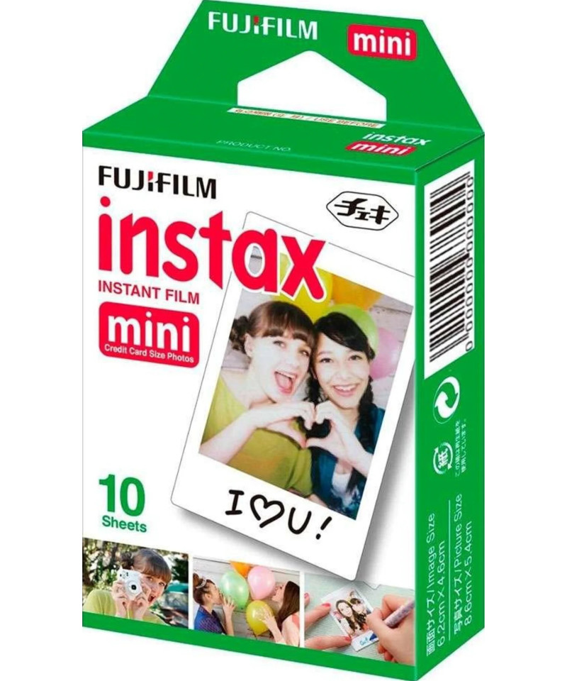 10 pellicole Instax Mini Singola