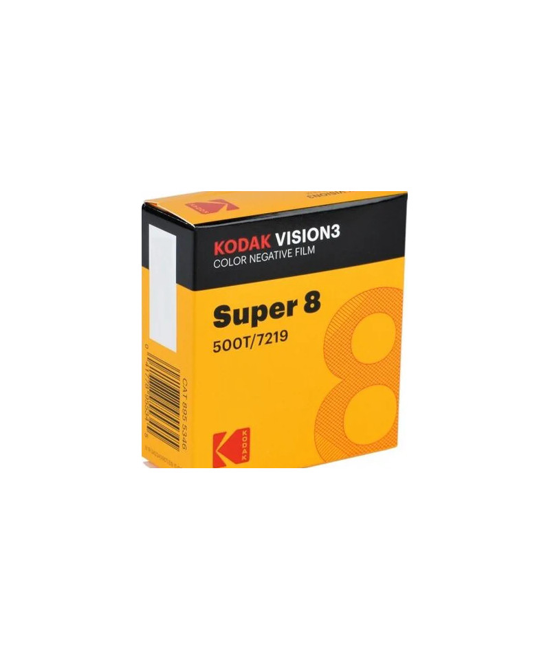 KODAK VISION3 500T SUPER 8 COLOR NEGATIVE FILM
