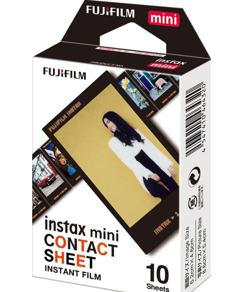 Instax MINI Contact Sheet Film Nero