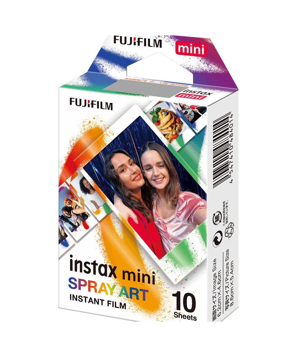 Instax MINI Spray Art Film Multicolore