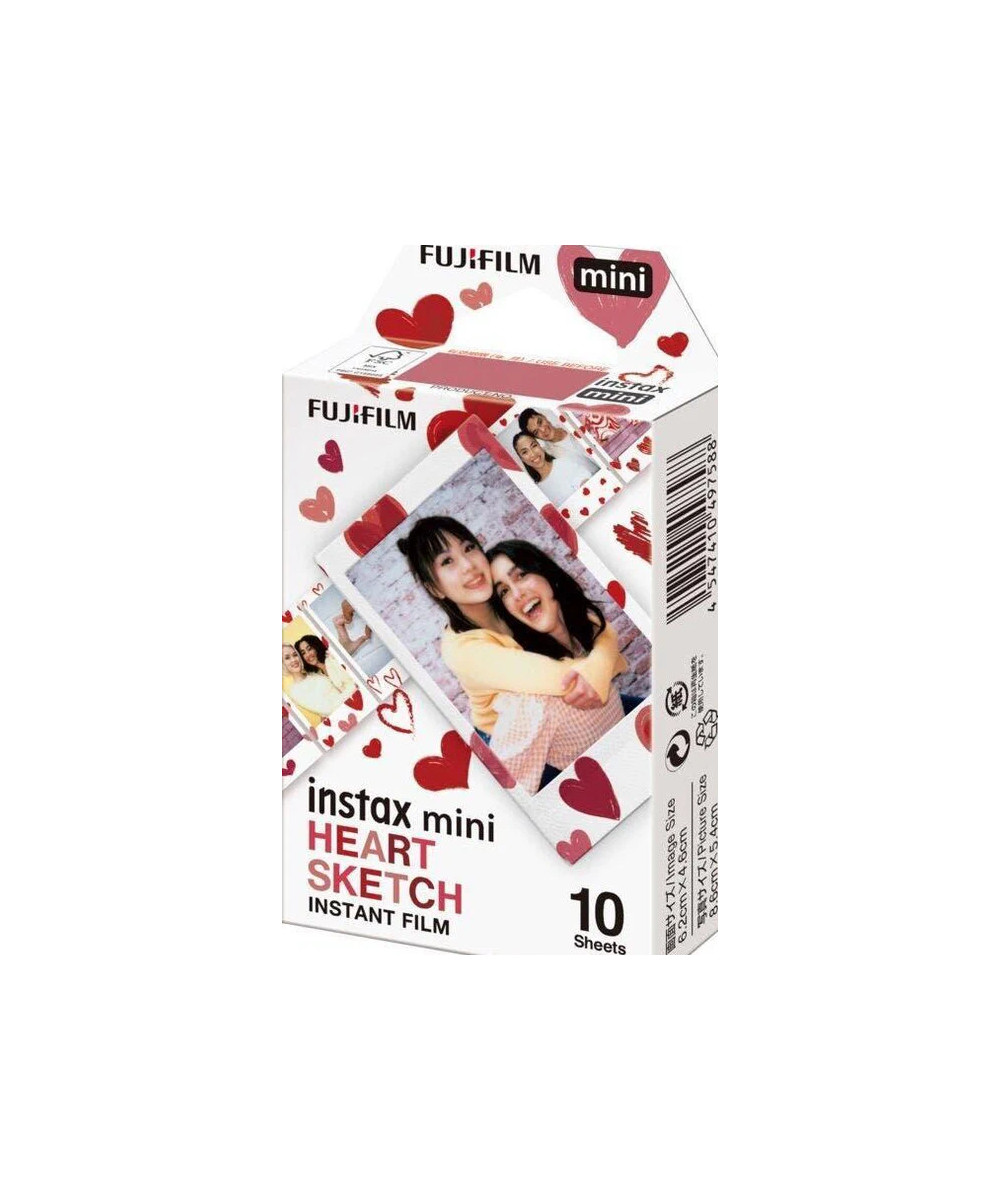 Pellicola Instax Mini HEART SKETCH (10 pellicole)