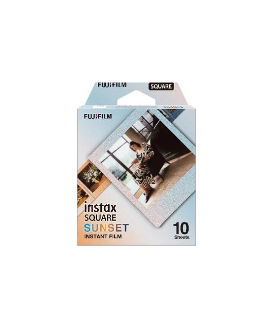 INSTAX SQUARE Sunset pellicola per istantanee 10 pz 62 x 62 mm
