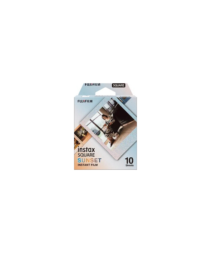 INSTAX SQUARE Sunset pellicola per istantanee 10 pz 62 x 62 mm