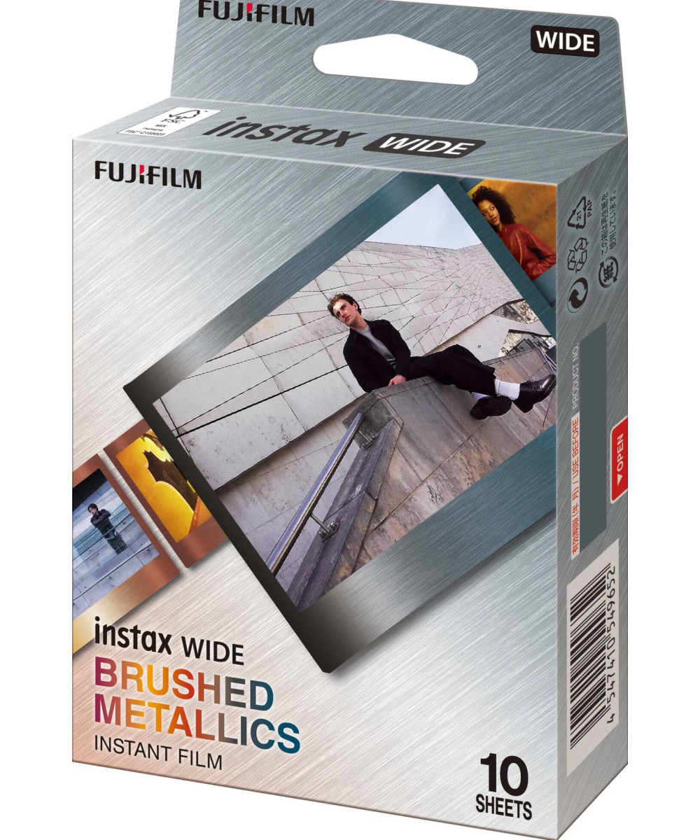 Pellicole Instax Wide (10 foto) Brushed Metallics