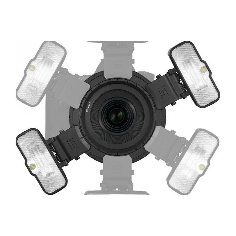 GODOX MACRO FLASH MF12-2 TTL DOPPIO KIT 2PZ