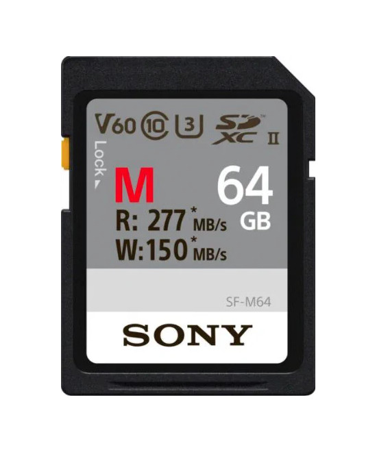 SDXC M 64GB UHS-II Class 10 U3 V60