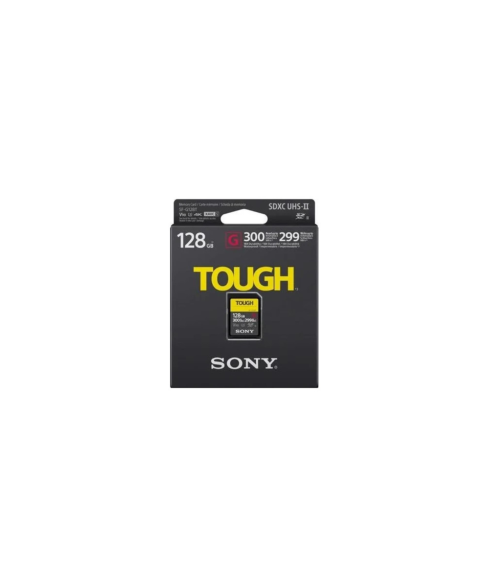 128GB SDXC Tough UHS II U3 R300MB/s W299MB/s 4k V90 IPX68