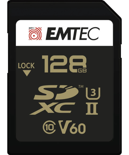 ECMSD128GUHS2V60 128GB UHS-II U3 V60 SpeedIN Pro+