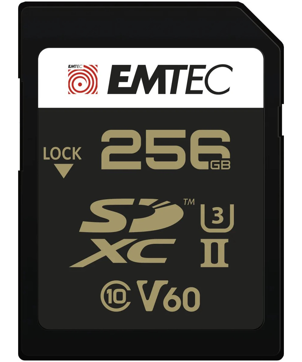 ECMSD256GUHS2V60 memoria flash 256 GB SDXC UHS-II Classe 2