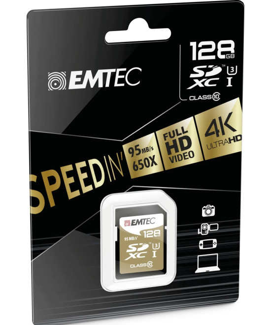 128GB SDXC Class10 Speedin