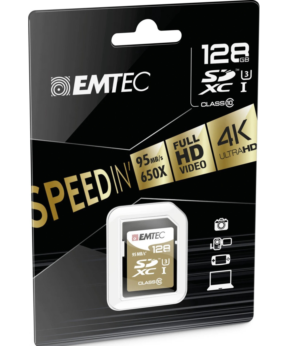 128GB SDXC Class10 Speedin