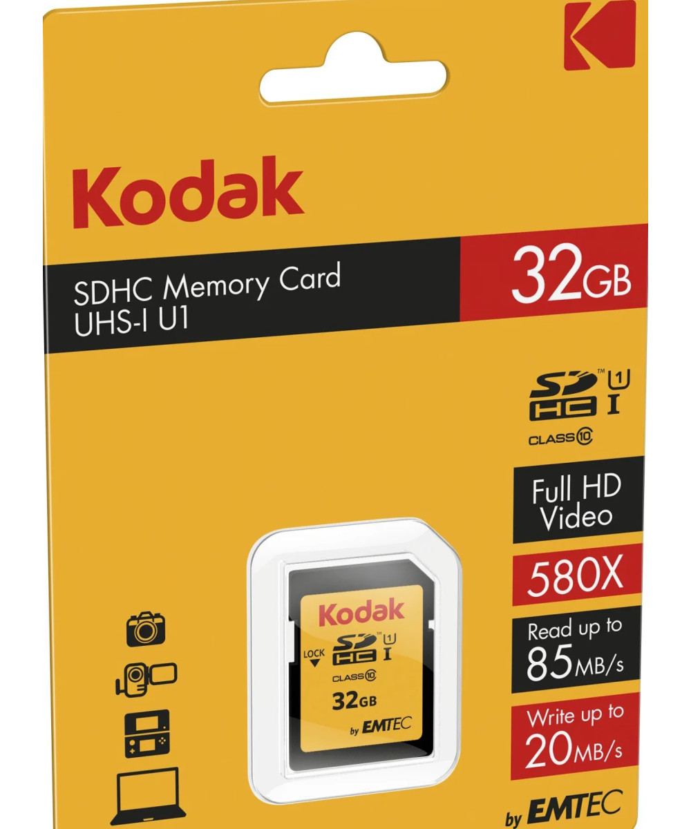 32GB SDHC UHS-I Classe 10
