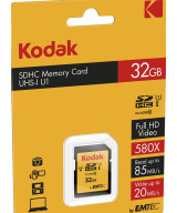 32GB SDHC UHS-I Classe 10