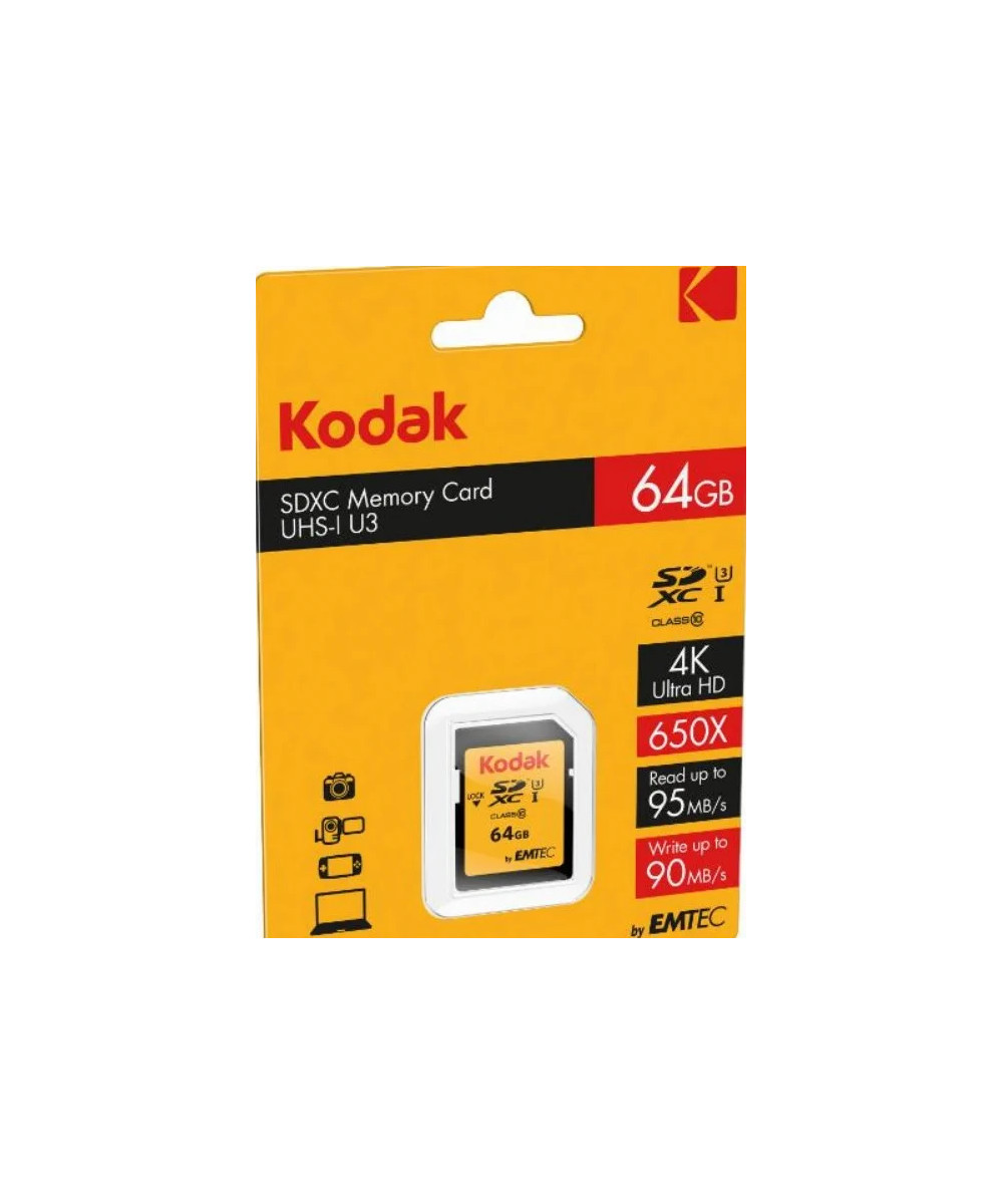 SDXC 64GB ULTRA PERFORMANCE Classe 10 UHS-I U3 V30 A1