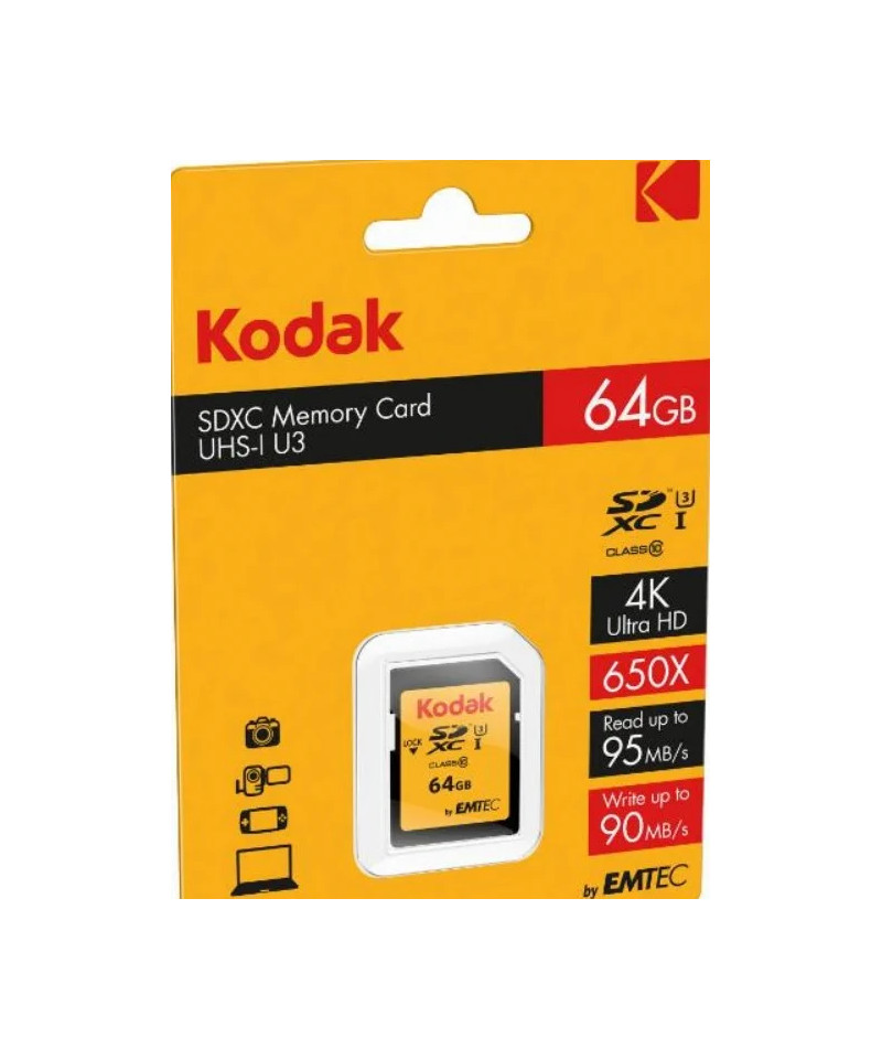SDXC 64GB ULTRA PERFORMANCE Classe 10 UHS-I U3 V30 A1