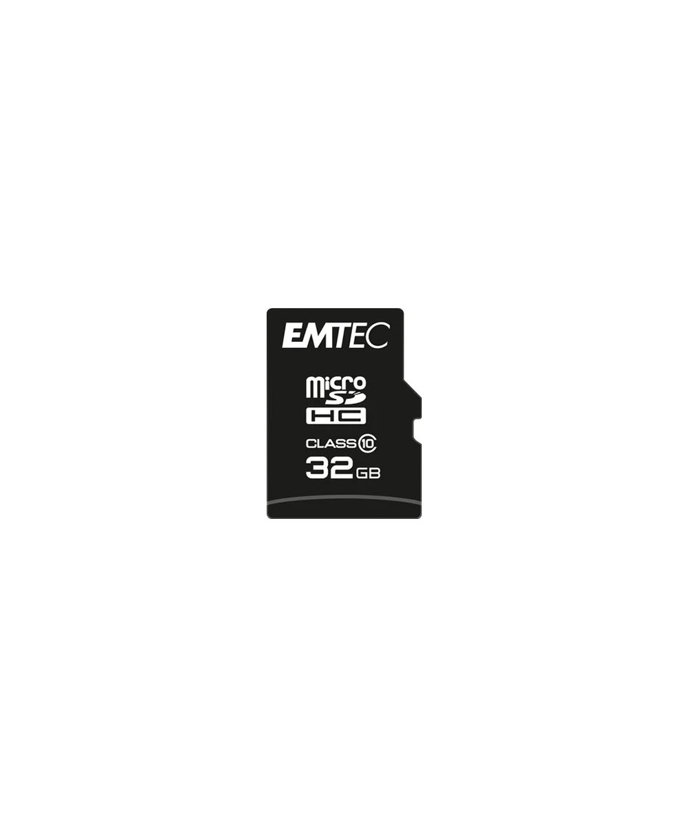 32GB  MICRO SDHC Classe 10 CLASSIC 20MB/12MB CON ADATTATORE