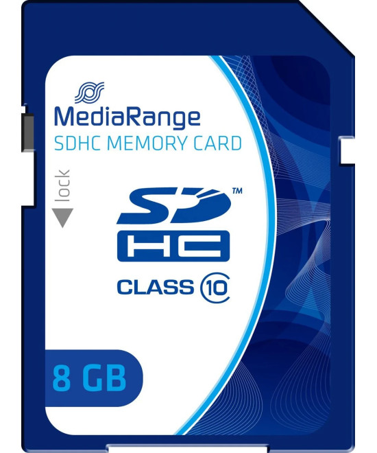MediaRange MR962 8 GB SDHC Classe 10