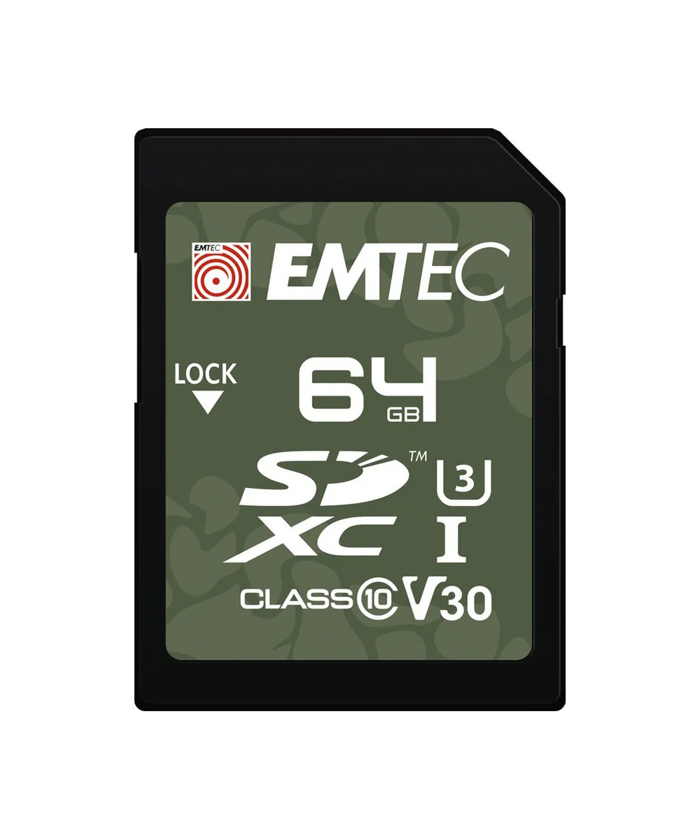 SD Outdoor 64GB Classe 10 UHS-I V30 U3 IP6X IPX7
