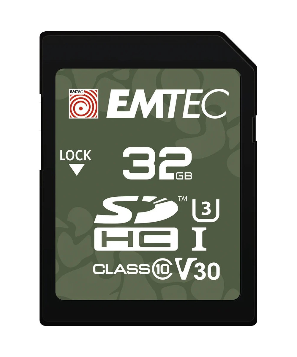 SD Outdoor 32GB Classe 10 UHS-I V30 U3 IP6X IPX7