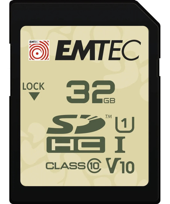 SD Outdoor 32GB Classe 10 UHS-I V10 U1 IP6X IPX7