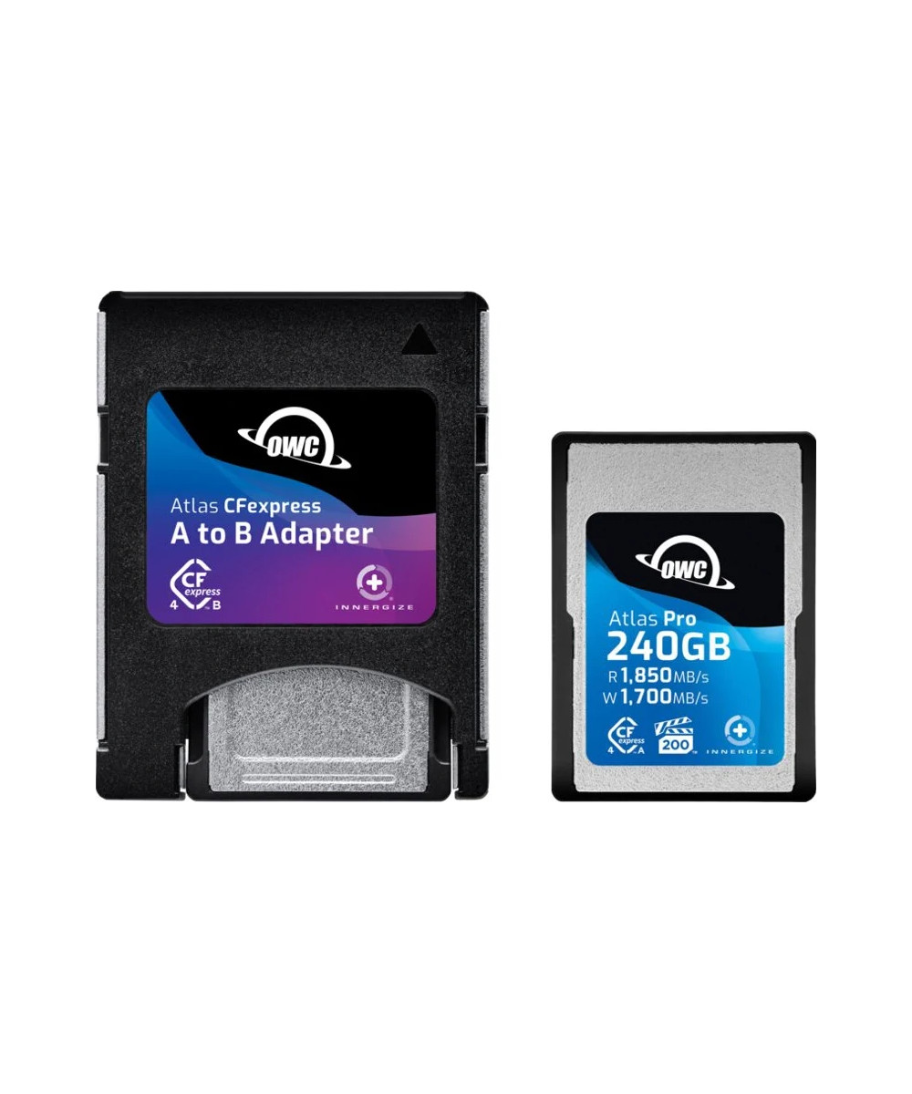 240GB Atlas Pro CFexpress Type A + Adattatore Type B
