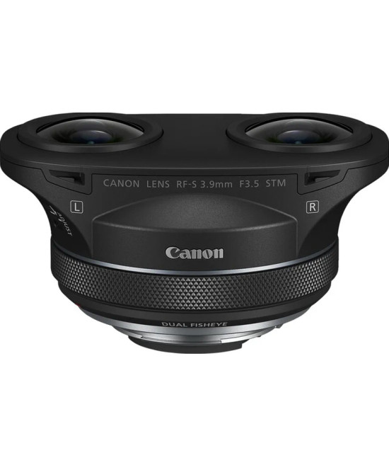 RF-S 3.9mm F3.5 STM DUAL FISHEYE MILC Obiettivo fish-eye ampio Nero