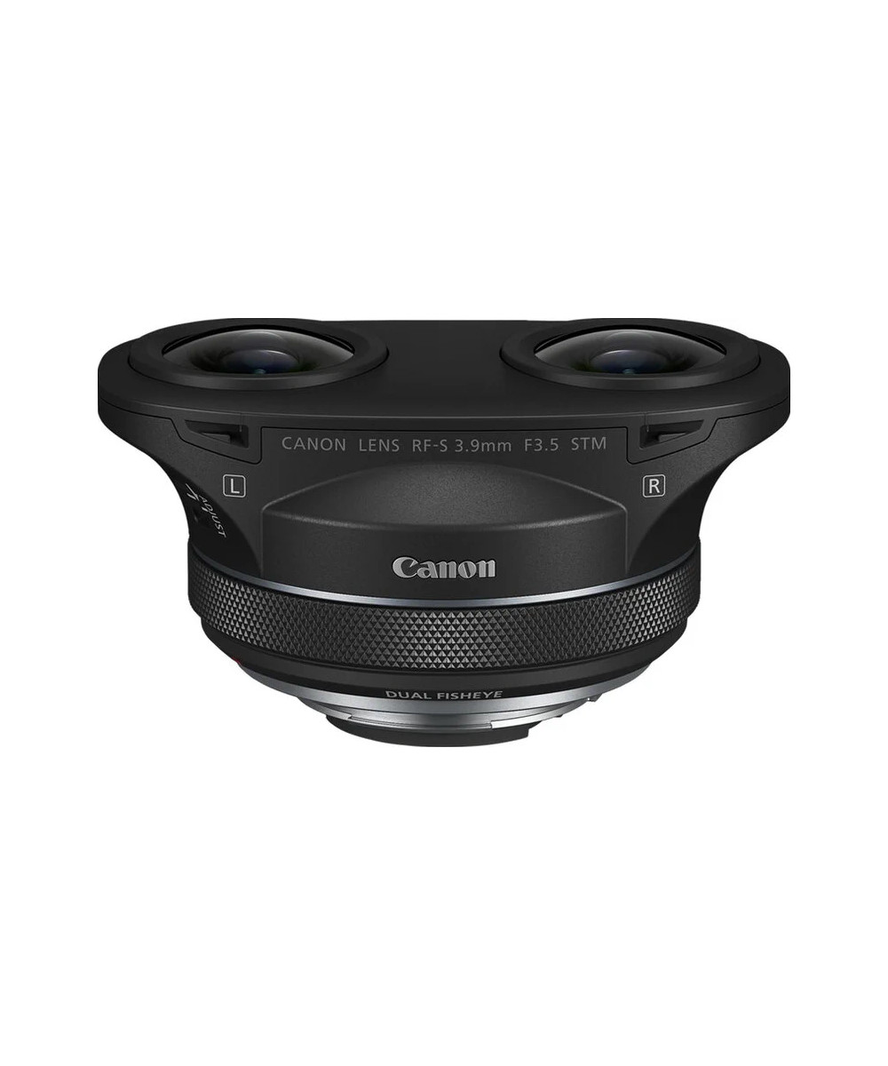 RF-S 3.9mm F3.5 STM DUAL FISHEYE MILC Obiettivo fish-eye ampio Nero