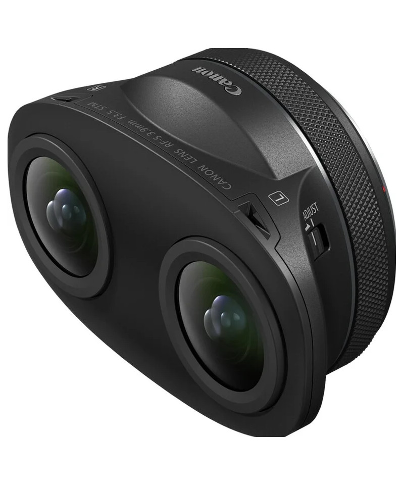 RF-S 3.9mm F3.5 STM DUAL FISHEYE MILC Obiettivo fish-eye ampio Nero