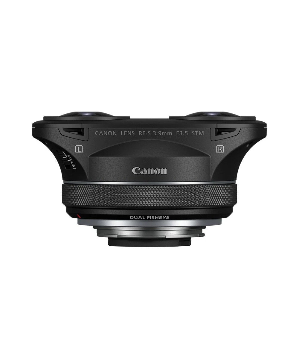 RF-S 3.9mm F3.5 STM DUAL FISHEYE MILC Obiettivo fish-eye ampio Nero