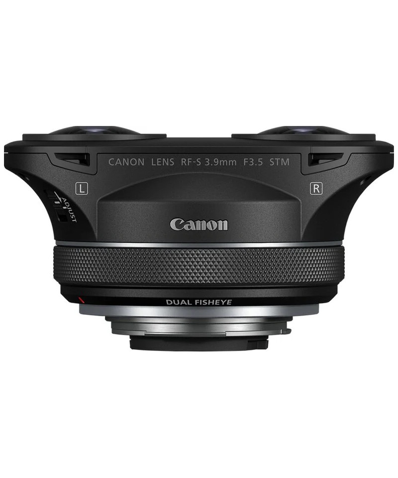 RF-S 3.9mm F3.5 STM DUAL FISHEYE MILC Obiettivo fish-eye ampio Nero
