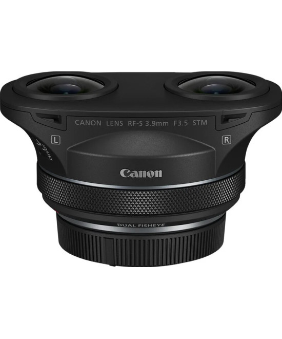 RF-S 3.9mm F3.5 STM DUAL FISHEYE MILC Obiettivo fish-eye ampio Nero