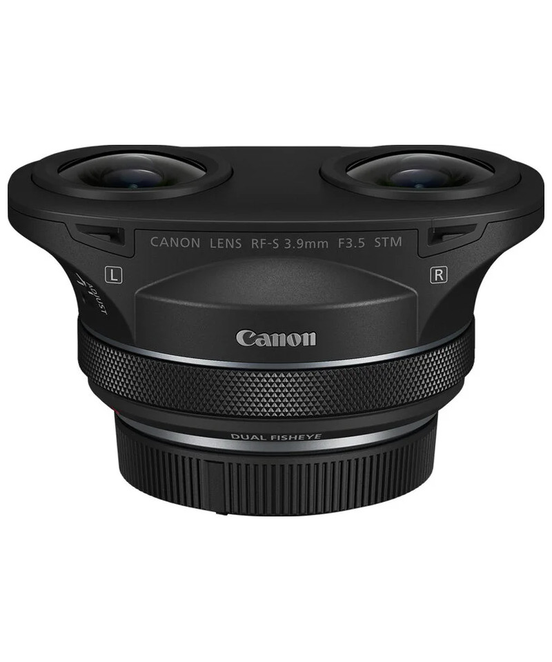 RF-S 3.9mm F3.5 STM DUAL FISHEYE MILC Obiettivo fish-eye ampio Nero