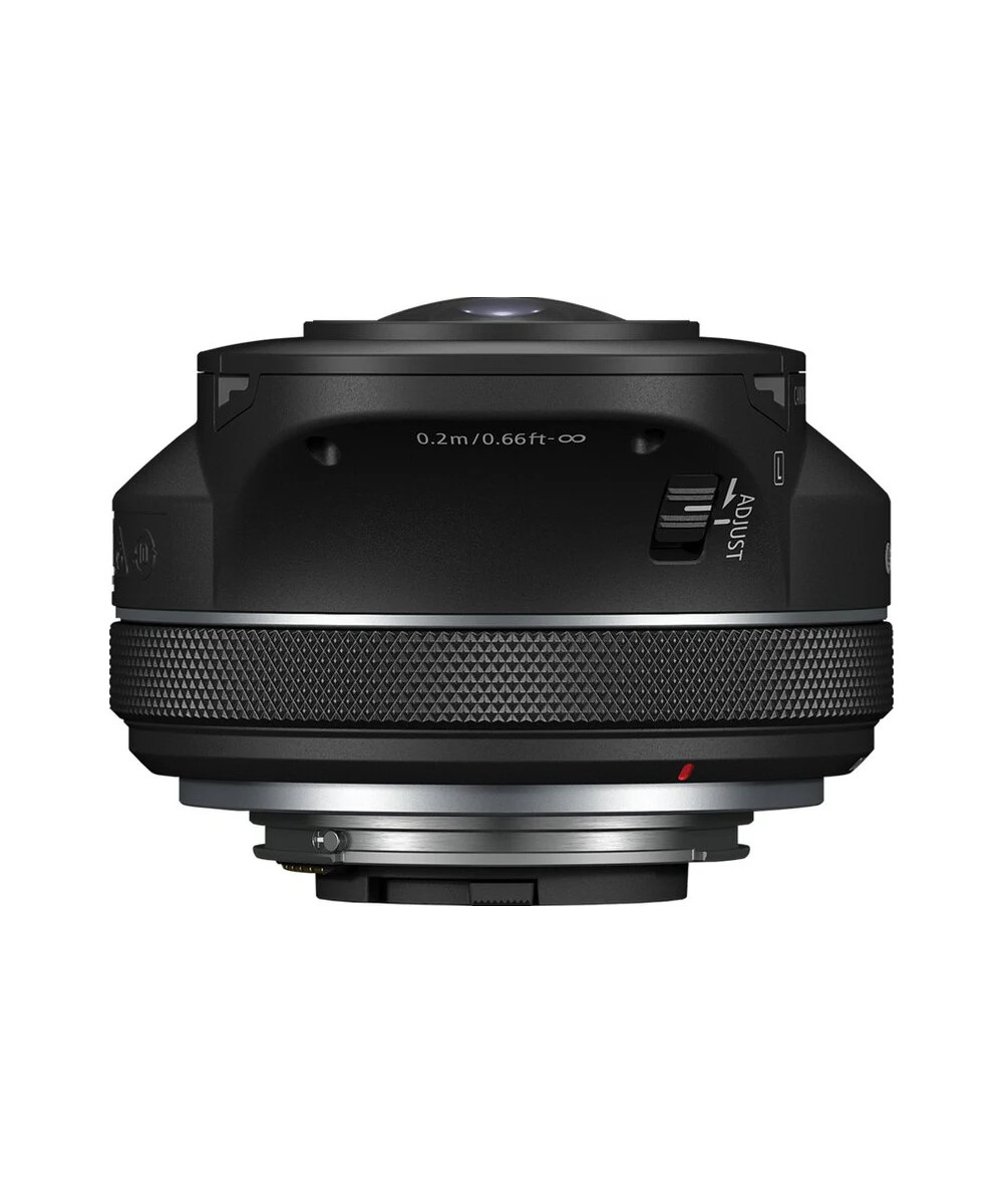 RF-S 3.9mm F3.5 STM DUAL FISHEYE MILC Obiettivo fish-eye ampio Nero